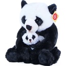 panda s mládětem 27 cm