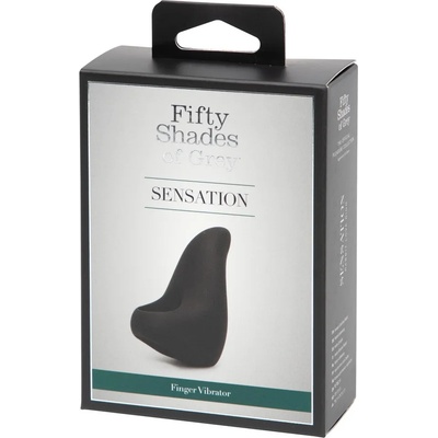Fifty Shades of Grey Сензация на 50 нюанса - вибратор за пръсти (черен)