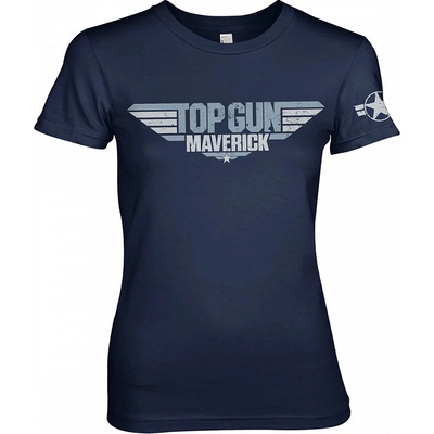 Top Gun Maverick Distressed Logo Girly Navy – Hledejceny.cz