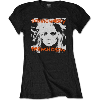 Debbie Harry Tričko French Kissin' Žena Čierna