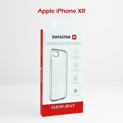 SWISSTEN Clear Jelly Apple iPhone Xr čiré