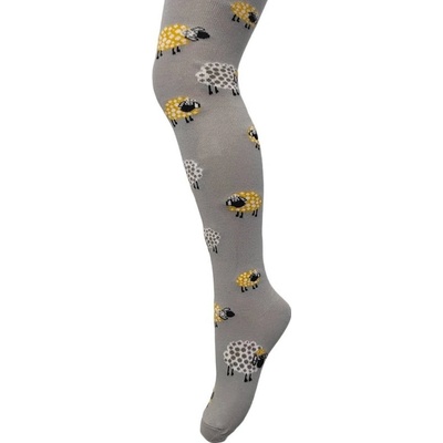 detské pančuchy chlapec sivé ovečky