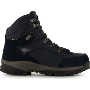 Hanwag Дамски туристически обувки Hanwag Women's Banks StraightFit Extra GTX Walking boots - Navy / Asphalt - размер 10 (UK) (119-0385-0124)