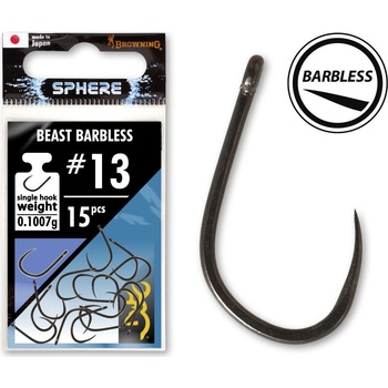 Browning Sphere Beast Barbless vel.8 15 ks