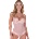Passion Дантелено боди Myrtle Pink, XL