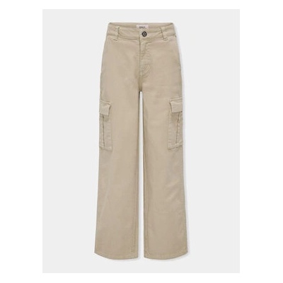 ONLY Текстилни панталони Yarrow 15304049 Бежов Straight Fit (Yarrow 15304049)