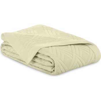 Restilo Бежово капитонирано покривало за легло от микрофибър 220x240 cm Ophelia - Restilo (120012946)