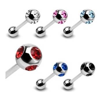 Šperky4U piercing do jazyka PJ01033-K