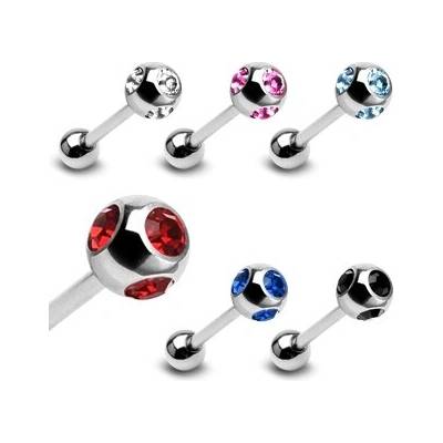Šperky4U piercing do jazyka PJ01033-K
