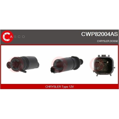 Vodní čerpadlo ostřikovače, čistění skel CASCO CWP82004AS