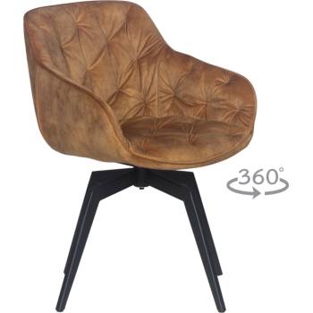 Carmen Трапезен стол buxton - оранжев mj 1