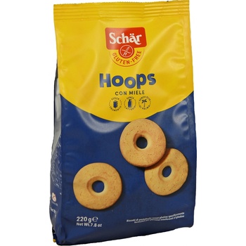 Schär Medové sušienky Hoops 220 g