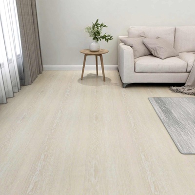 vidaXL Дъски за под 55 pcs Бежово 5, 11 м2 ПВЦ (42046326)