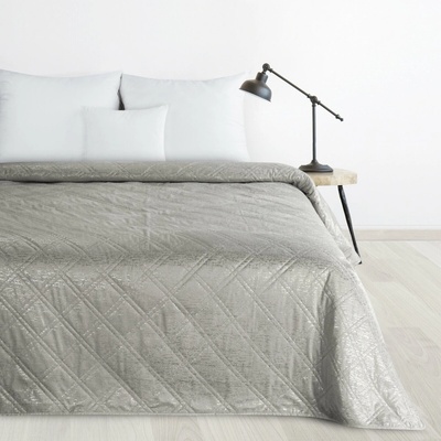 Design 91 PREHOZ NA POSTEĽ LUIZ 200X220 CM STRIEBORNÝ