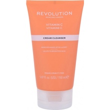 Makeup Revolution Skincare Vitamin C rozjasňující čisticí krém 150 ml