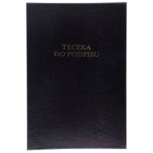 Barbara Signature Folder Black 16K