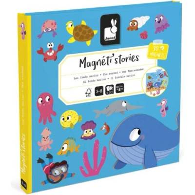 Janod Magnetistories Морски свят Създай си история