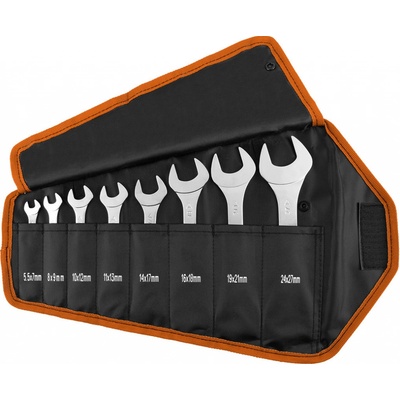 NEO Tools Dvojitý-vidlicový klíč sada 09-860