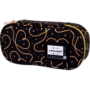 HEAD Овален несесер Head - Златни сърца (AS503021028)