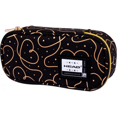 HEAD Овален несесер Head - Златни сърца (AS503021028)