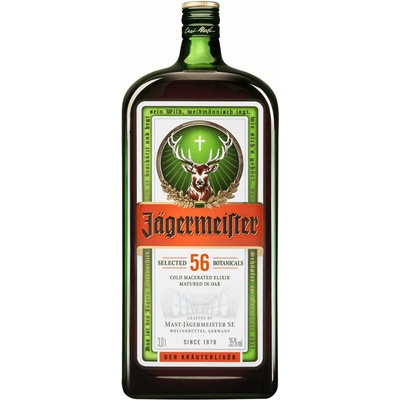 Jägermeister 35% 3 l (čistá fľaša)