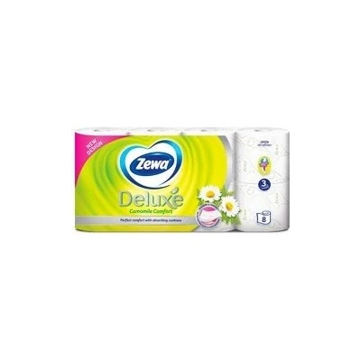 ZEWA Deluxe Aqua Tube Camomile 3-vrstvový 8 ks