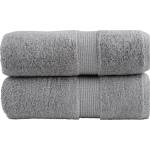 vidaXL Премиум кърпи за гости SOLUND 2 бр. сиви 30x50 см 600 г/м2 (137302)