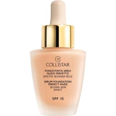 Collistar Serum Foundation Perfect Nude rozjasňující make-up s kapátkem 1 Ivory 30 ml