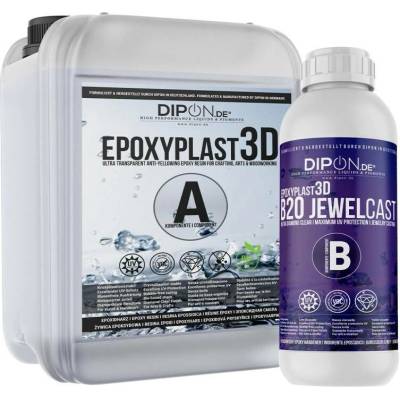 DIPON Epoxyplast 3D B20 JEWELCAST 3 Kg