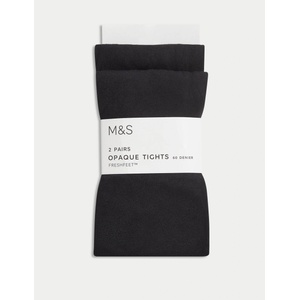 Marks & Spencer 60 DEN Punčochové панталон детски Marks & Spencer | Cheren | Момичешки | 116/122