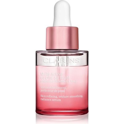Clarins Multi-Active Glow Serum озаряващ серум с изглаждащ ефект 30ml