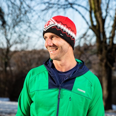 Termovel pánská čepice red