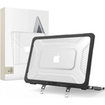 Tech-Protect kevlar pro macbook neo 13 2026 matte black/clear (5906302323326)
