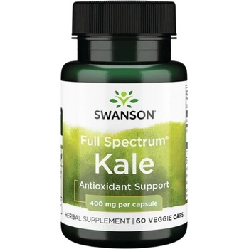 Swanson Full Spectrum Kale 400 mg [60 капсули]