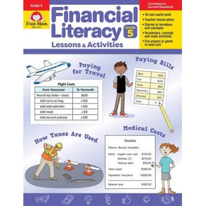 Financial Literacy Lessons and Activities, Grade 5 - Teacher Resource | GR5 (ISBN: 9781645142690)