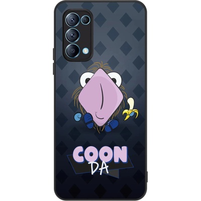 Pouzdro Picasee ULTIMATE CASE OPPO Reno 5 5G COONDA chlupatka tmavá