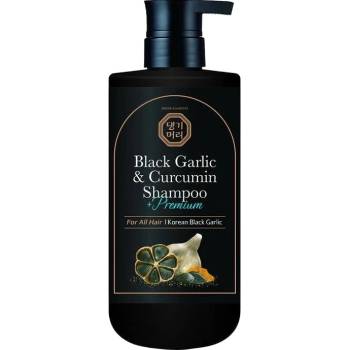 Doori Шампоан против косопад с черен чесън и куркумин, 500 ml