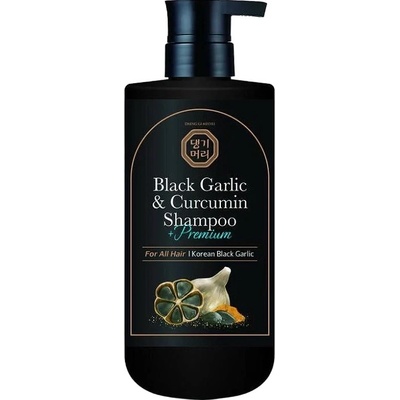 Doori Шампоан против косопад с черен чесън и куркумин, 500 ml