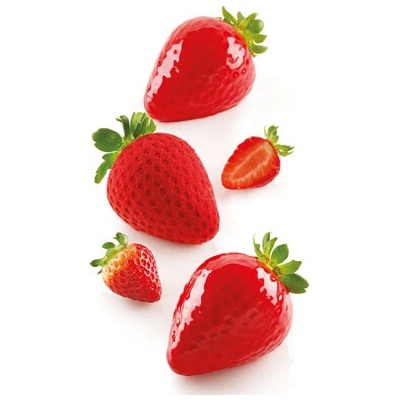 Silikomart silikon forma na dezerty Fragola Jahoda 120 ml