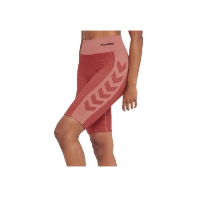 Hummel hmlCLEA Seamless Cycling Shorts červená