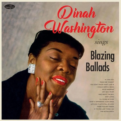 WASHINGTON, DINAH - SINGS BLAZING BALLADS 1 LP