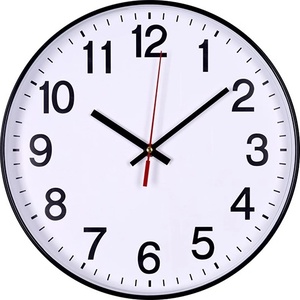 Office products Стенен часовник DONAU 34 cm черен U13223411-05 (U13223411-05)