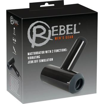 Image 1 of Rebel Masturbator with 2 Functions 0594814 Black
