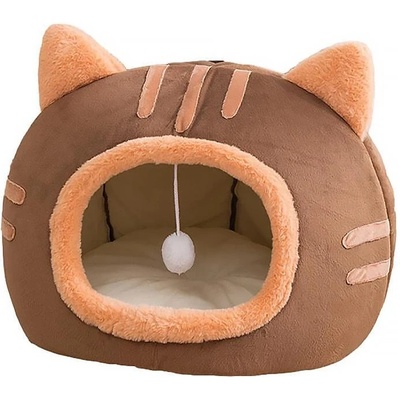 Къща за котки Polly Pet 50 х 50 х h36, кафява (4055-L)