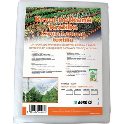 Agro krycí netkaná textilie 3,2 x 5 m 19 g/m² bílá