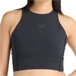 New Balance Дамски потник с широка презрамка New Balance Women's RC Elite Storage Crop Tank Tank top - Grey (916-7628-0114)