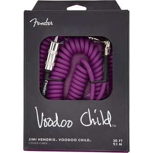 Fender Hendrix Voodoo Child Purple 9 m Директен - Ъглов Инструментален кабел (0990823001)