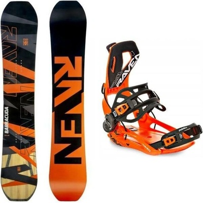 Raven Barracuda Carbon Orange snowboard + Raven RAGE Fastec FT360 24/25 – Hledejceny.cz