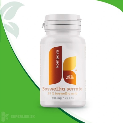 Kompava Boswellia serrata 305 mg 90 kapsúl
