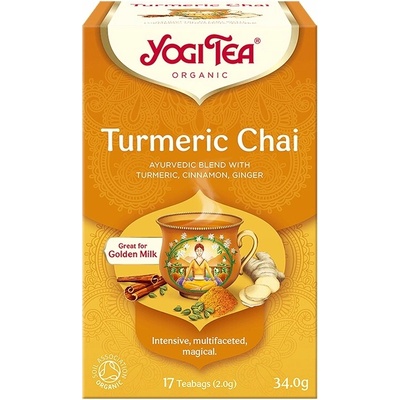 YOGI TEA BIO čaj kurkuma chai 17 x 1,8 g